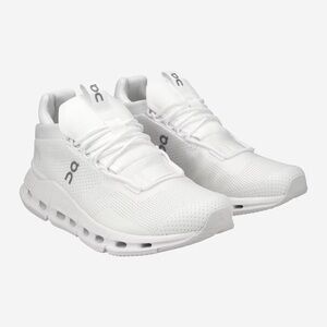 White Athletic Sneakers On Cloud Brand new Cloudnova 2 Sneaker in All White
